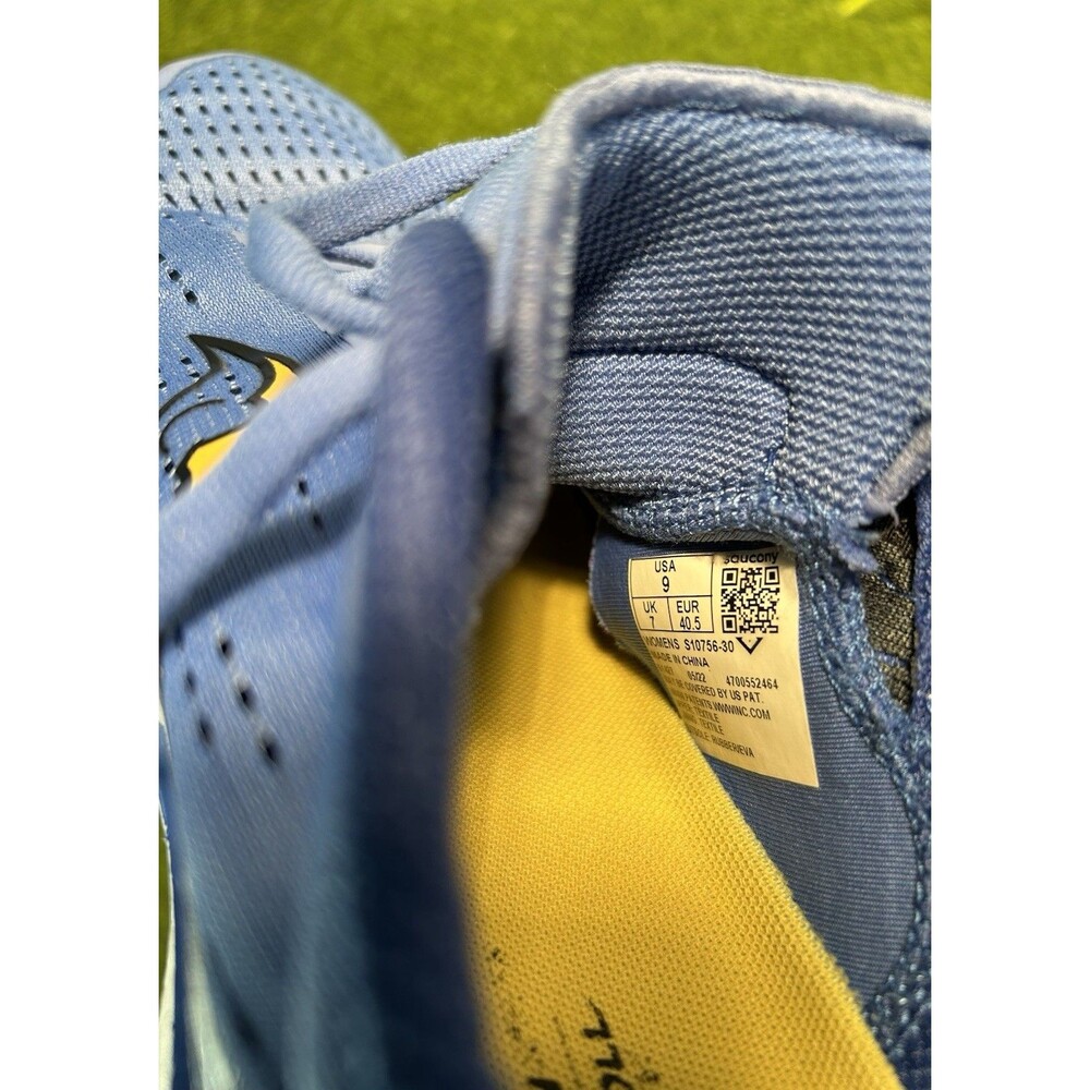 Saucony Endorphin Speed 3 Women’s Size 9 Blue Yellow Running Shoes S10756-30 - Picture 7 of 11